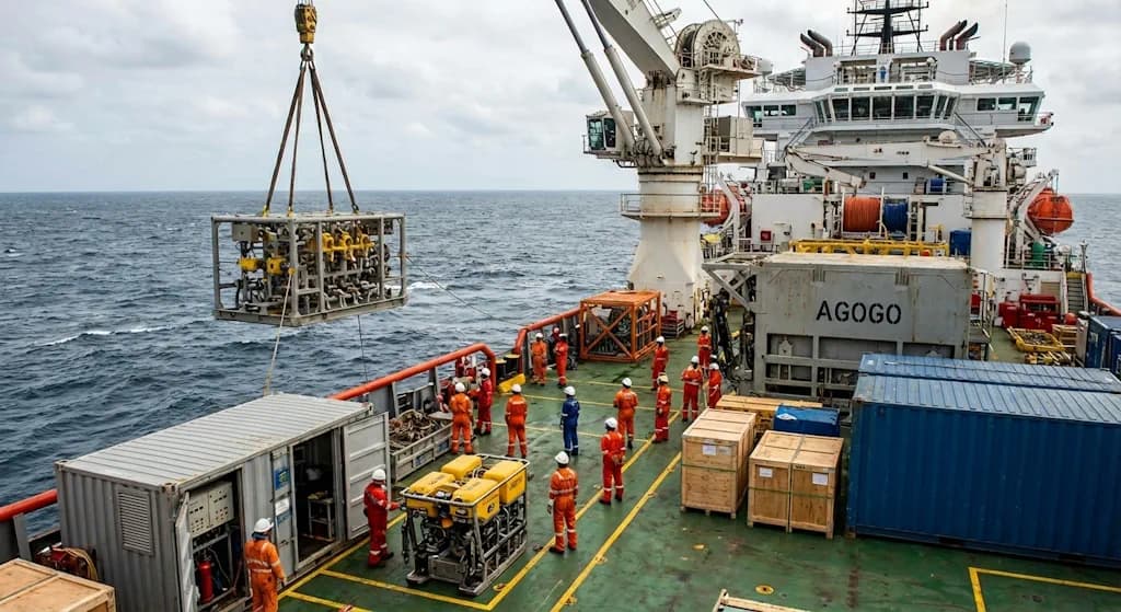 Ingénierie d'installation offshore – Projet AGOGO